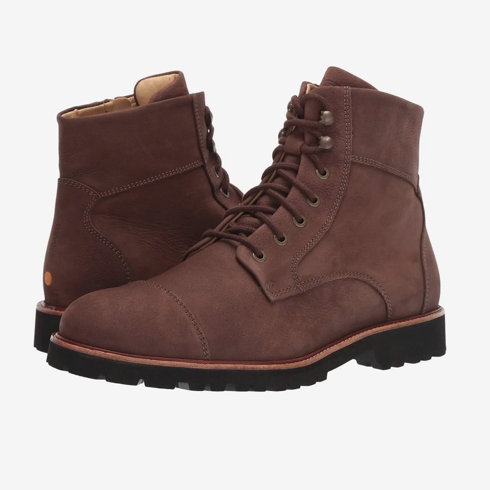 Samuel Hubbard Uptown Maverick brown leather boot, size 12 mens—NWOT•••